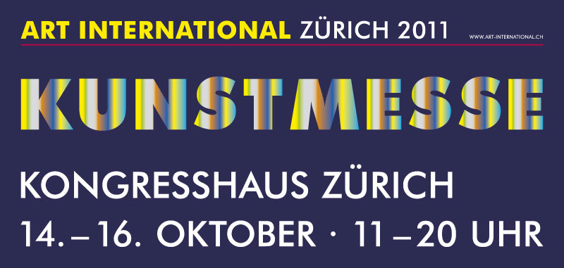 Poster ART INTERNATIONAL ZURICH 2011