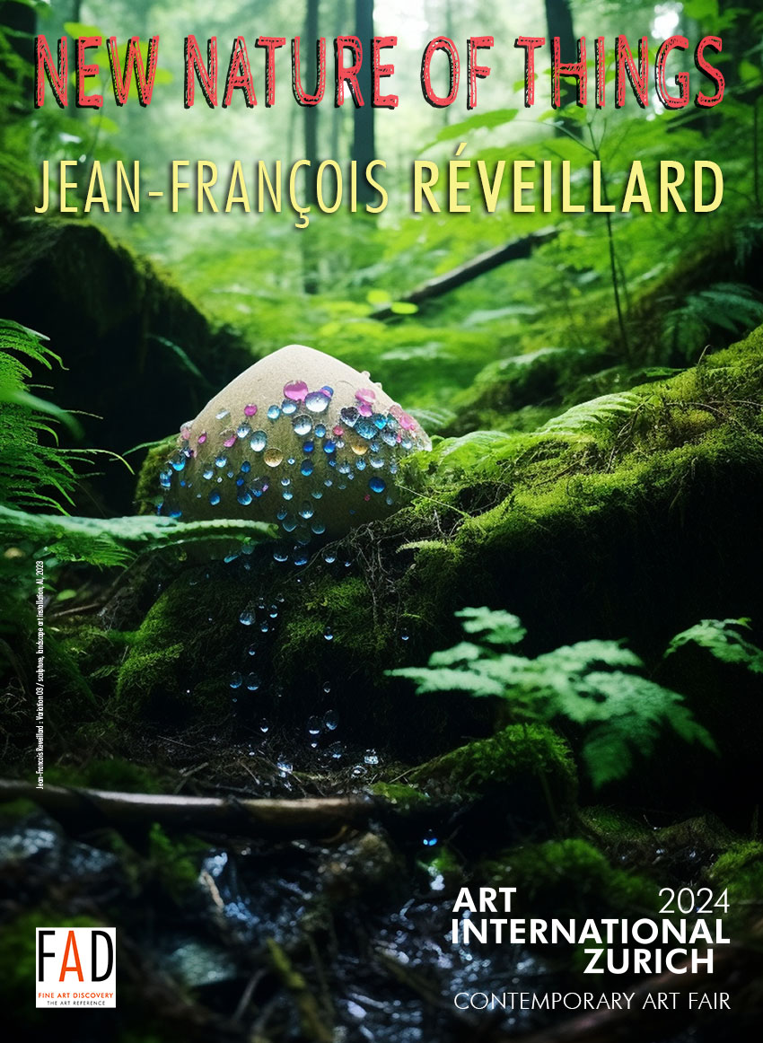 Multimedia artist Jean-François Réveillard (JfR) creates visionary artworks with 3D printing, augmented reality and artificial intelligence.